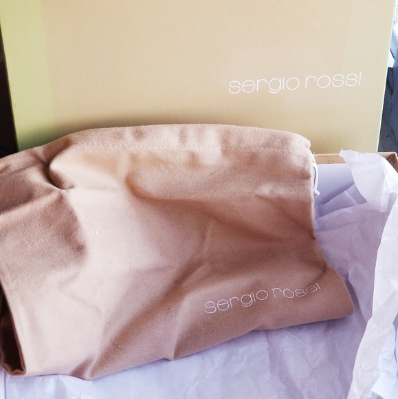 NEW Sergio Rossi Mink/ Suede Burgundy Red Boots - Picture 8 of 8